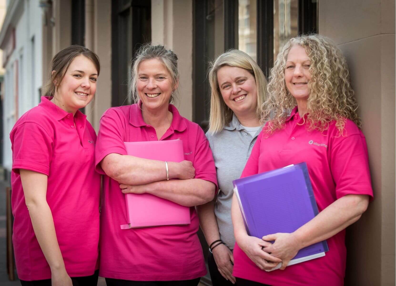 Group of female Home Carers