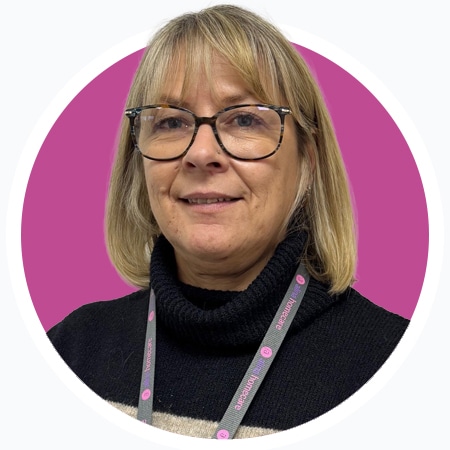 Home Care manager smiling