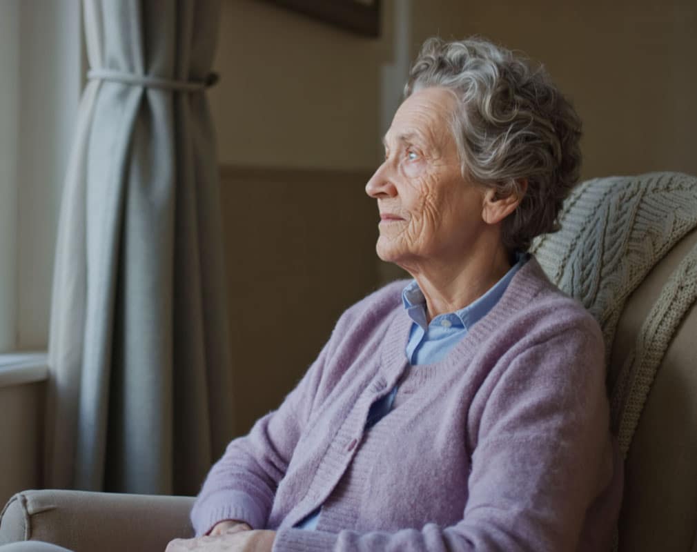 An elderly woman who receives Companion Care