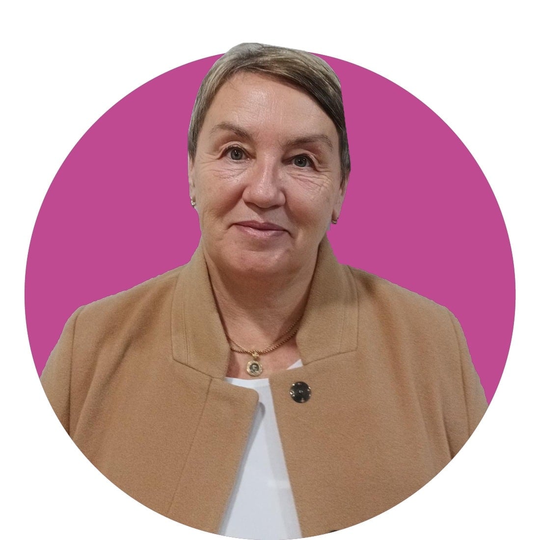 Home Care manager smiling