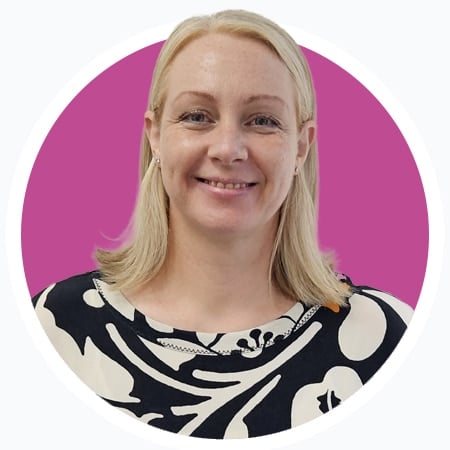 Home Care manager smiling