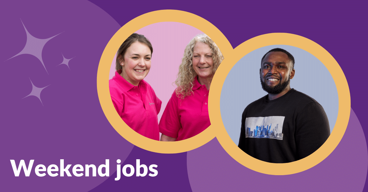 Weekend jobs to earn extra Alina Homecare