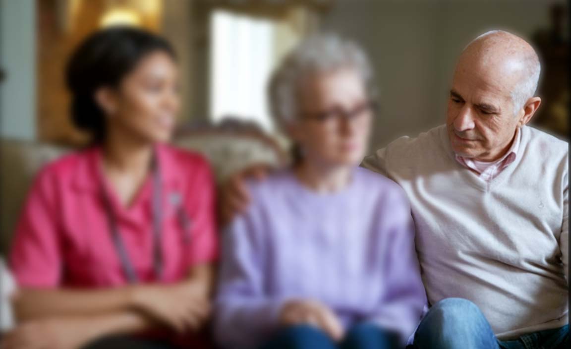 Focus on family member
