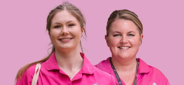 Two female Alina Homecare Care Coordinators